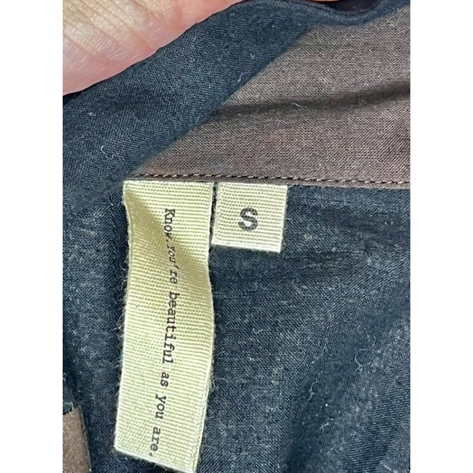 World Of Crow Sz S Small Oversize A-Line Swing Jacket Shirt Top — image 2 of 8